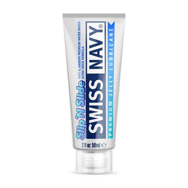 M.D. Science Lab Swiss Navy Slip N Slide - Premium Jelly Lubricant - 2 Fl. Oz.