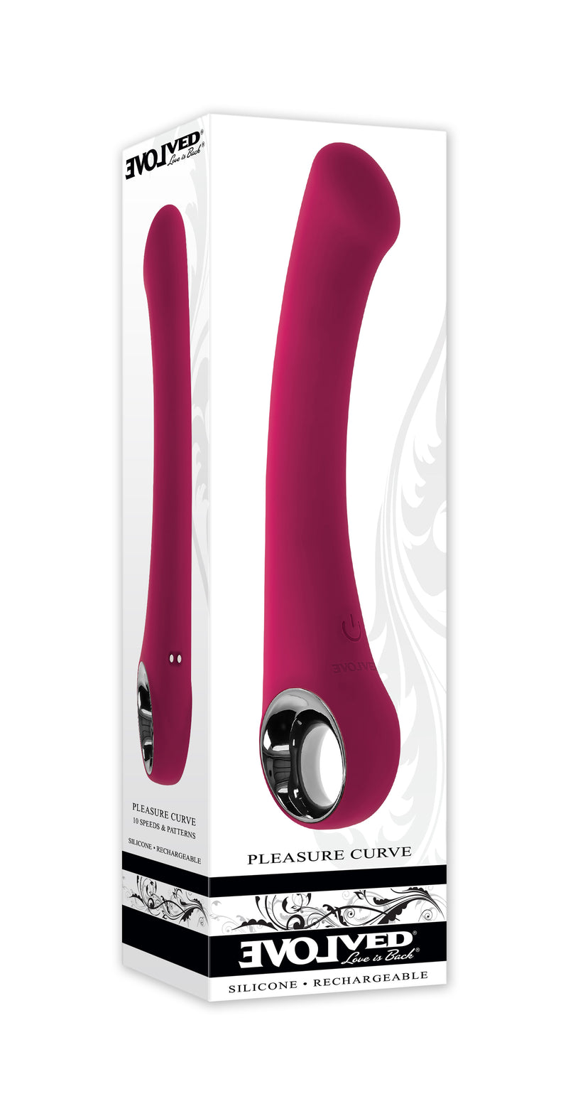 Evolved Novelties Pleasure Curve Burgundy