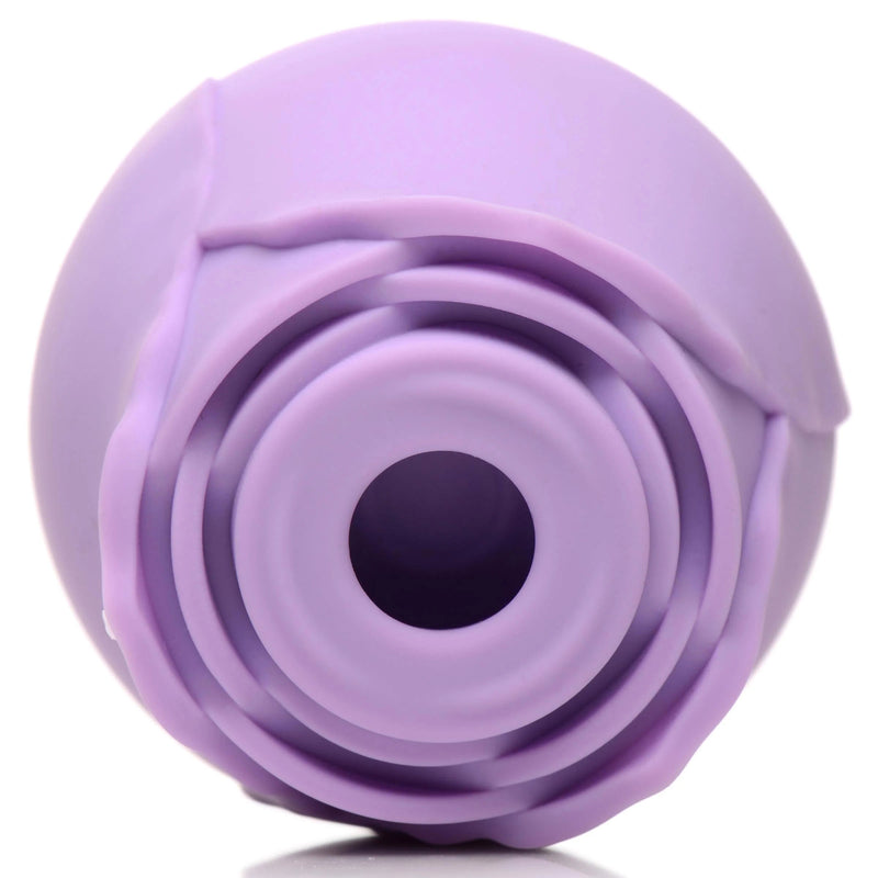 XR Brands inmi Bloomgasm Wild Rose 10x Suction Clit Stimulator -  Purple