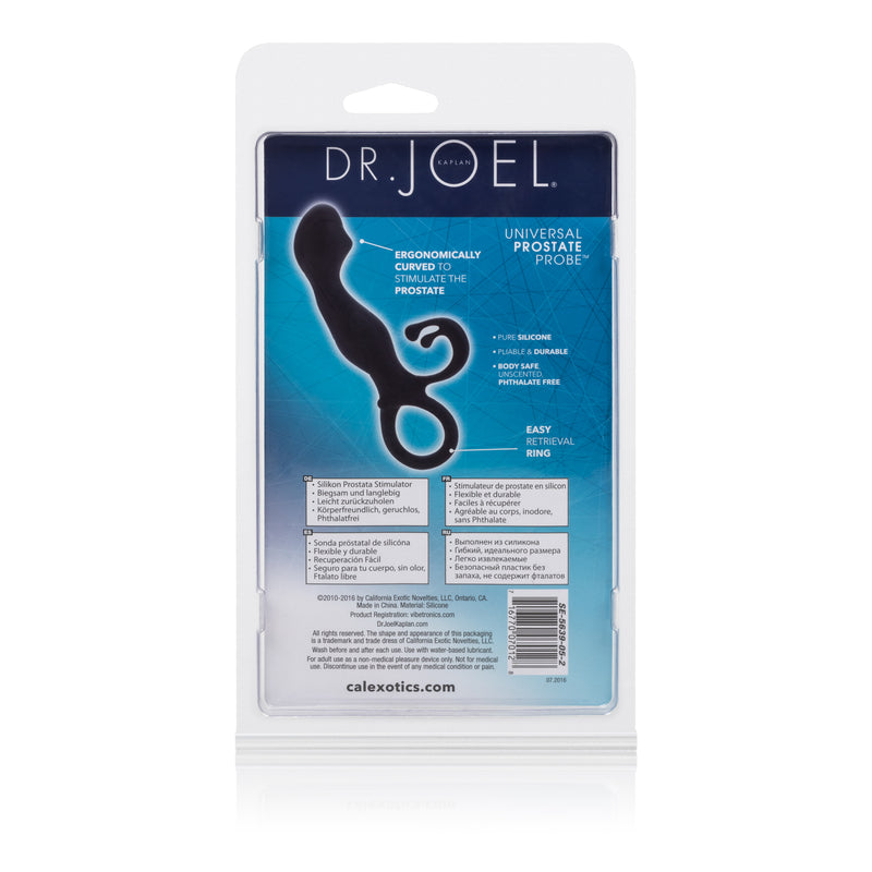 CalExotics Dr. Joel Kaplan Universal Prostate Probe - Black