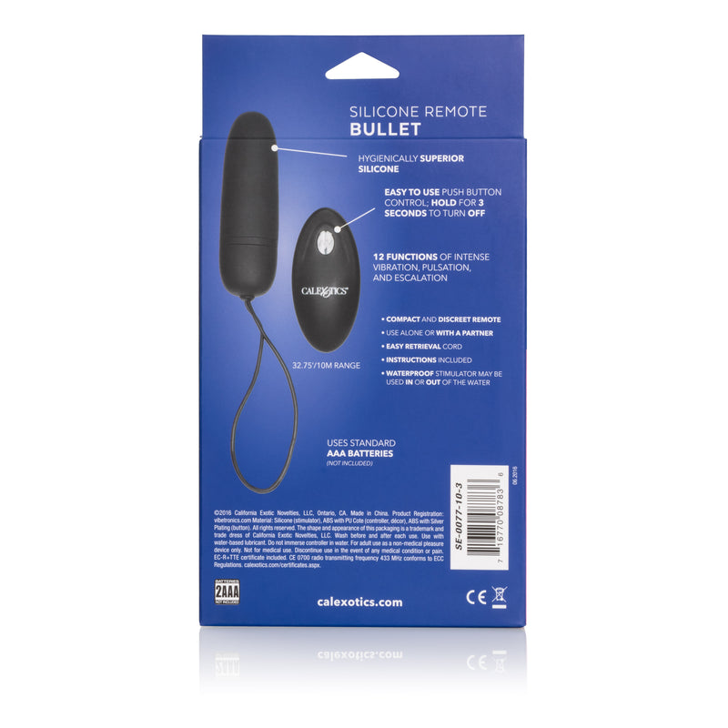 CalExotics Silicone Remote Bullet