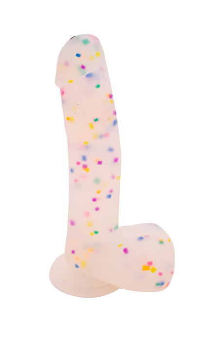 "Get Lucky Confetti Cock - 8.5 Inch TMN-GL-4080"