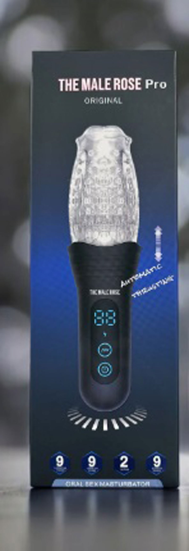 The Male Rose Pro - Automatic Stroker Masturbator - Canister Masturbation Cup