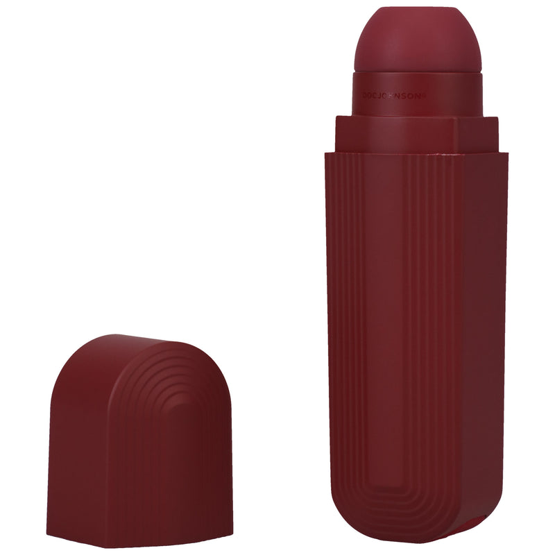 Doc Johnson This Product Sucks - Sucking Clitoral Stimulator - Rechargeable - Red