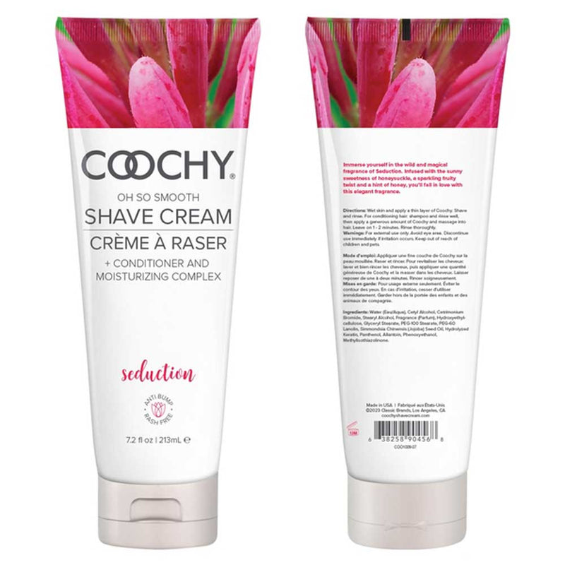 Classic Brands Coochy Oh So Smooth Shave Cream - Seduction - 7.2 Oz