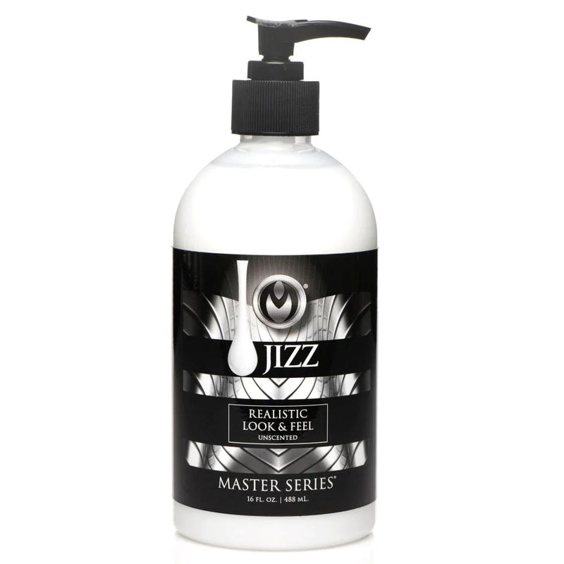 XR Brands Master Series Jizz Unscented Water-Based Body Glide - 16 Oz