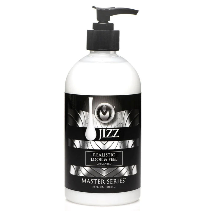 "Master Series Jizz Unscented Water-Based Body Glide - 16 Oz MS-AH048-16OZ"