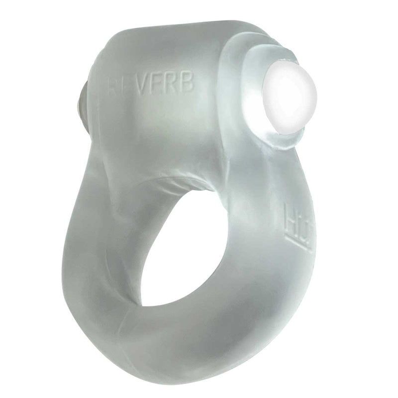 Oxballs Glowdick Cockring With Led - Clear Ice