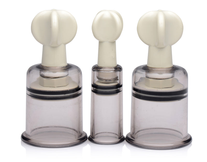 XR Brands Clit and Nipple Suckers Set