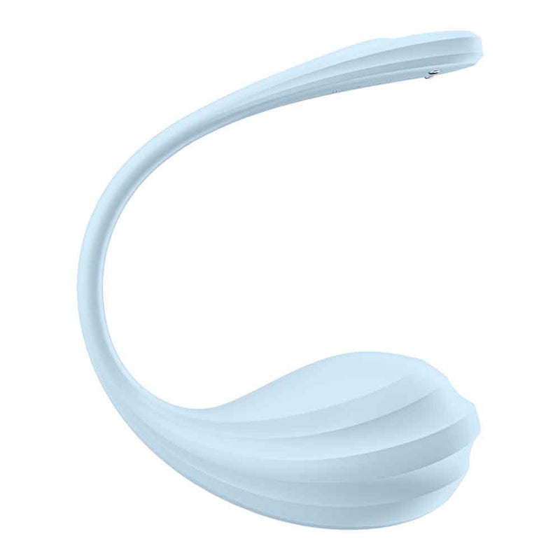 Satisfyer Smooth Petal Connect App - Light Blue