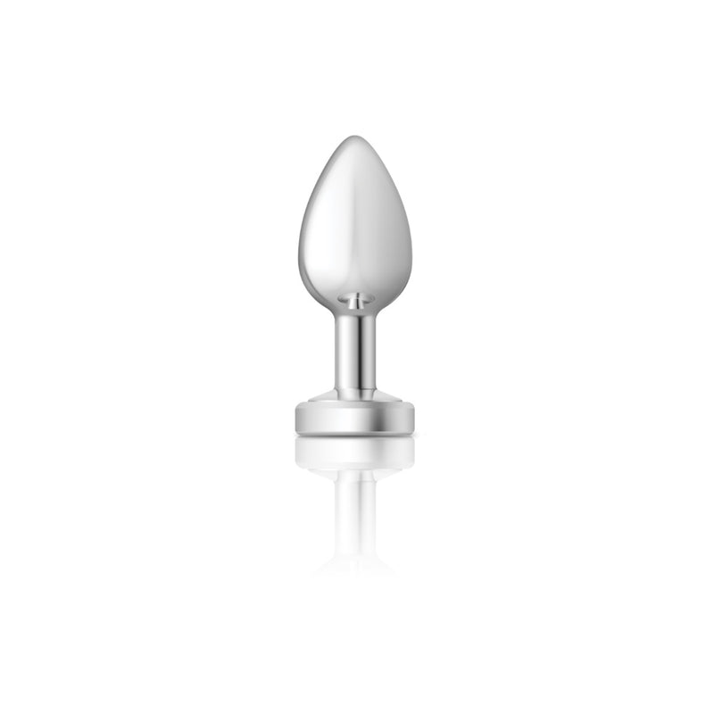 Viben Light Up Silver Metal Plug - Medium