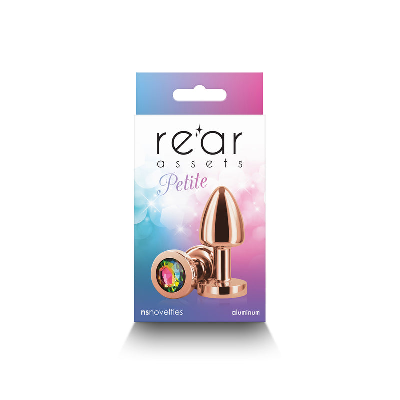 nsnovelties Rear Assets - Petite - Rose Gold/rainbow