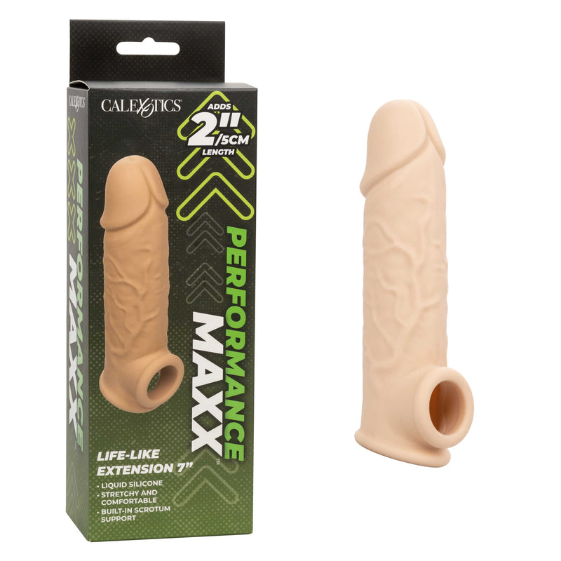 CalExotics Performance Maxx Life-Like Extension 7 Inch - Ivory