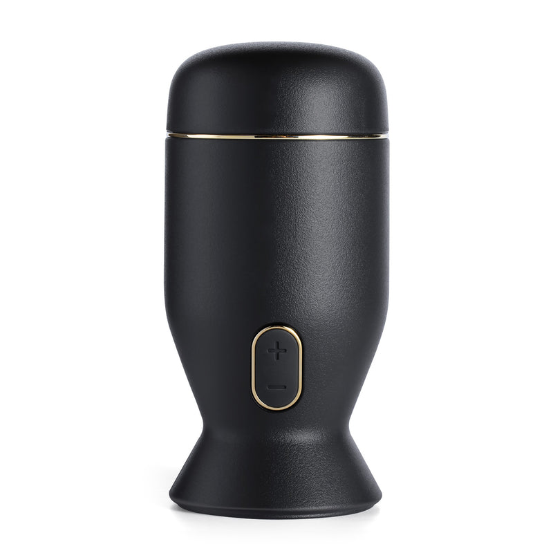 Honey Play Box Priti - Automatic Rotating Penis Stimulator - Black - Automatic Stroker Masturbator - Canister Masturbation Cup