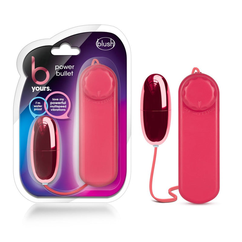 B Yours Power Bullet Cerise 2.25-Inch Vibrating Bullet