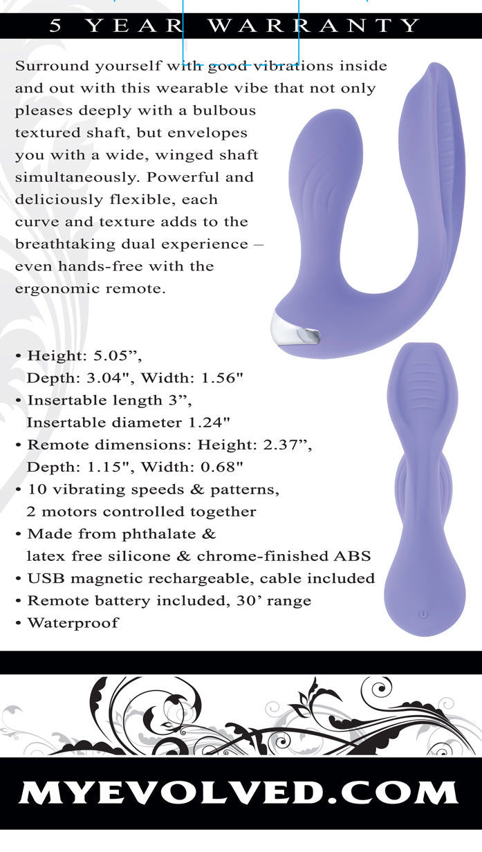 Evolved Novelties Every Way Play - Lilac