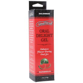 Doc Johnson Good Head Oral Delight Gel 4 Oz - Watermelon