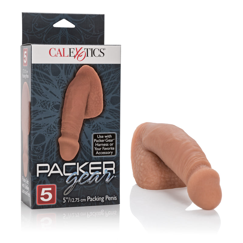 CalExotics Packer Gear Packing Penis 5 Inch - Brown