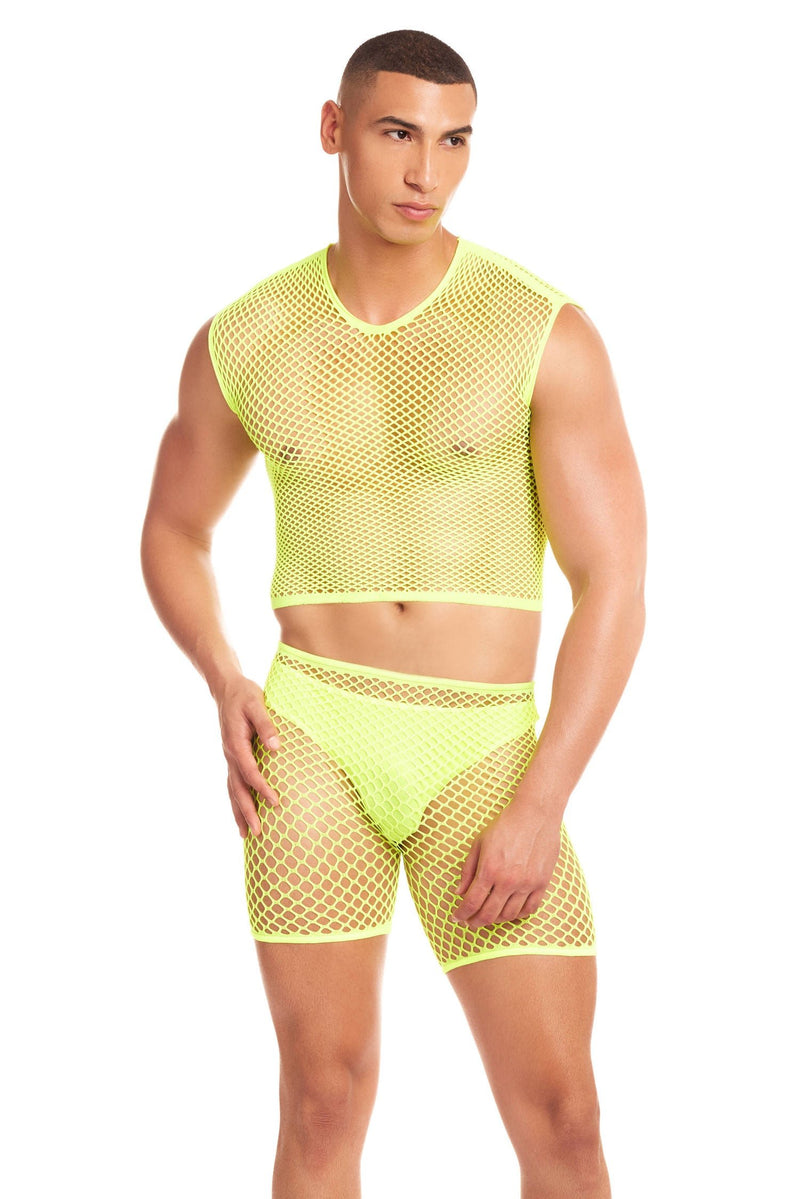 Pink Lipstick Net-Bula 3pc Set - Small/medium - Yellow
