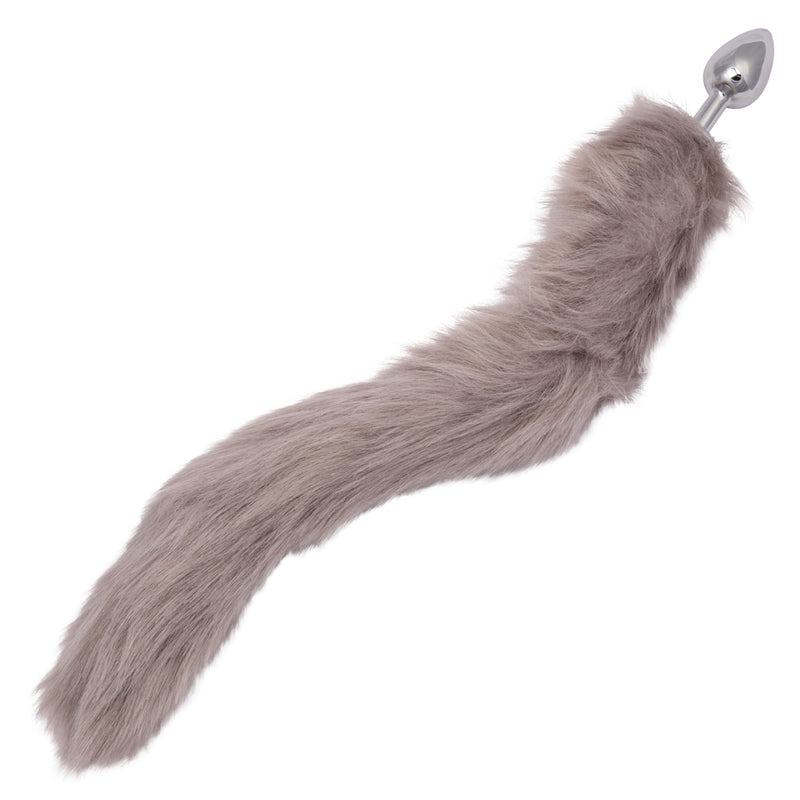 CalExotics Running Wild Tail - Grey