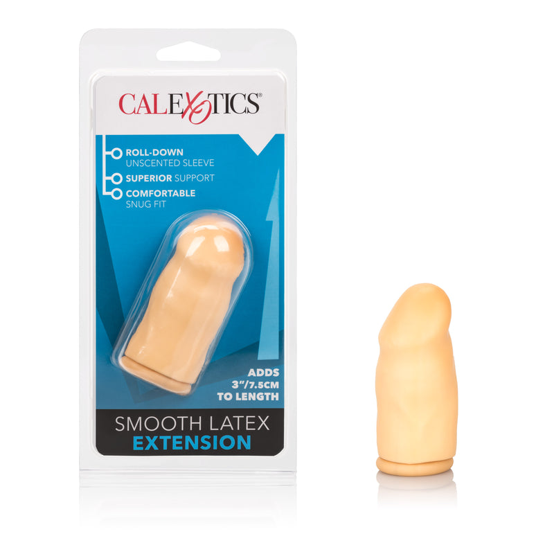 CalExotics 3 Inch Smooth Latex Extension - Ivory