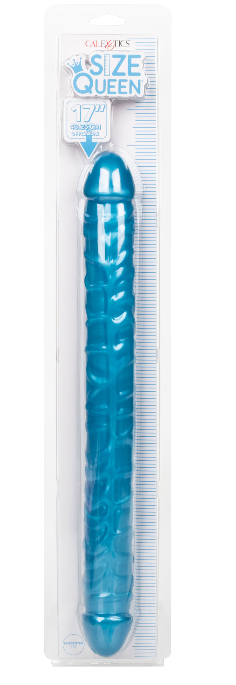 CalExotics Size Queen 17 inch/43.25 Cm - Blue