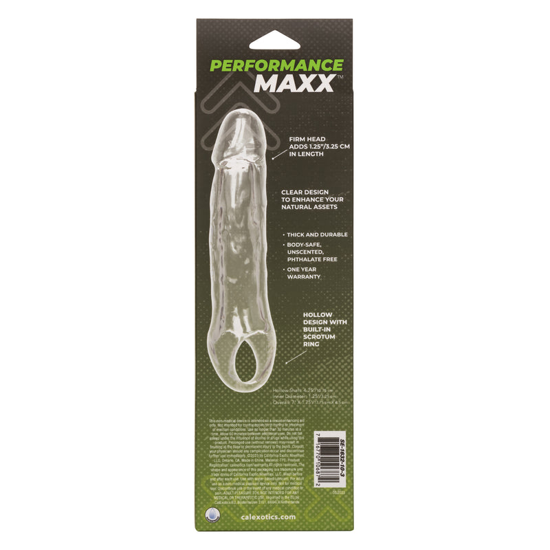 CalExotics Performance Maxx Clear Extension - 5.5 Inch - Clear