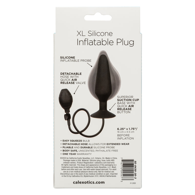 CalExotics Xl Silicone Inflatable Plug