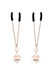"Brat Pearl Nipple Clips - Rose Gold SS09845"