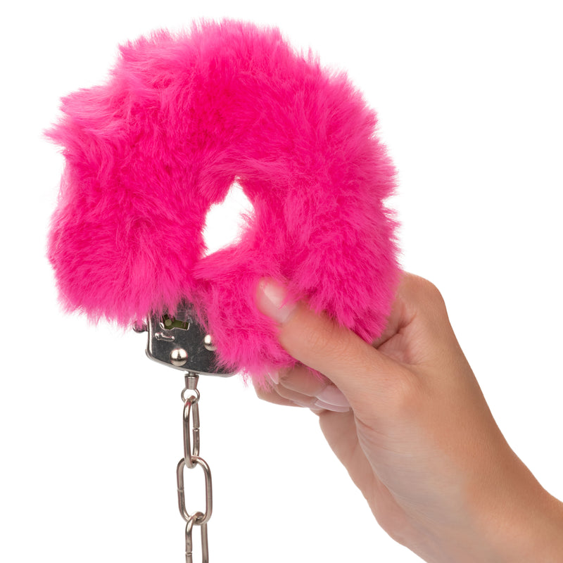 CalExotics Ultra Fluffy Furry Cuffs - Pink