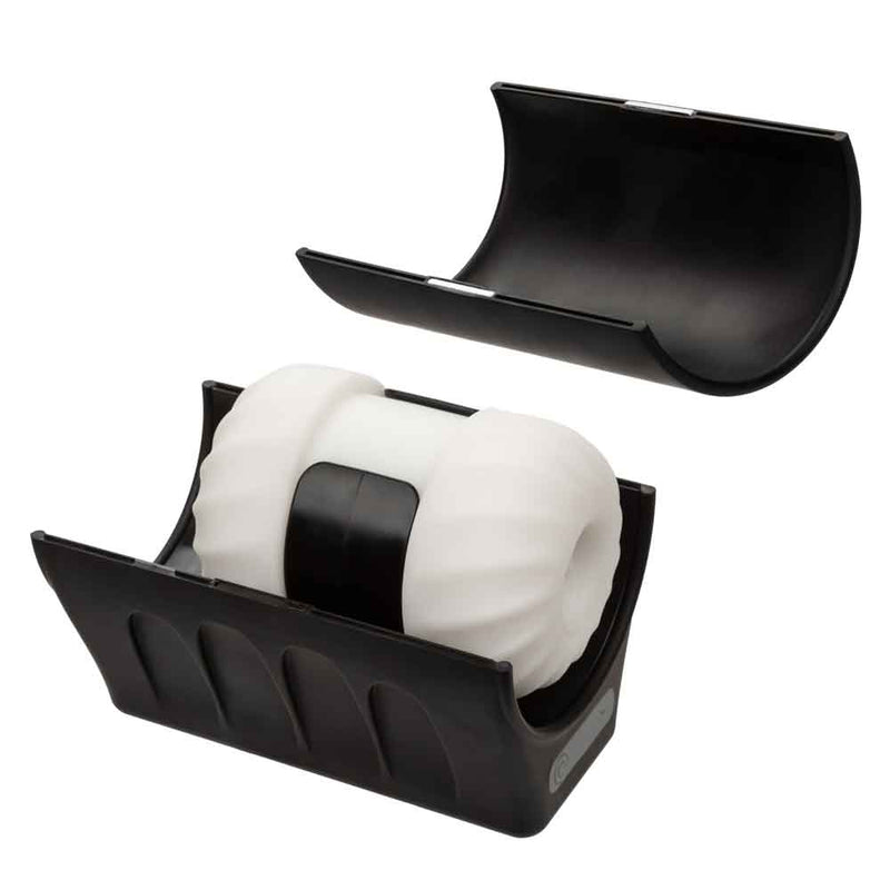 CalExotics Optimum Power - Power Thruster - Black - Automatic Stroker Masturbator - Canister Masturbation Cup