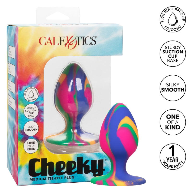 CalExotics Cheeky Medium Tie-Dye Plug