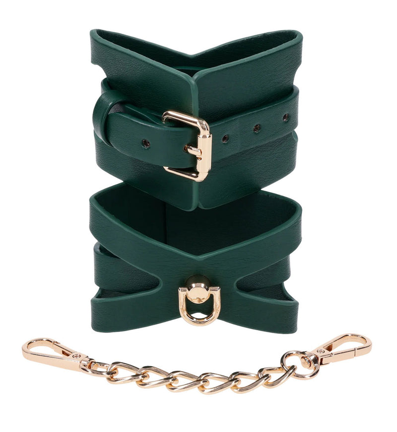 Sportsheets Indica Cutout Cuffs - Green