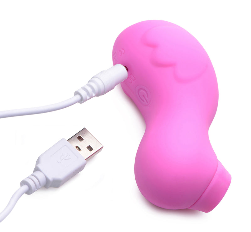 XR Brands Sucky Ducky Silicone Clitoral Stimulator - Pink