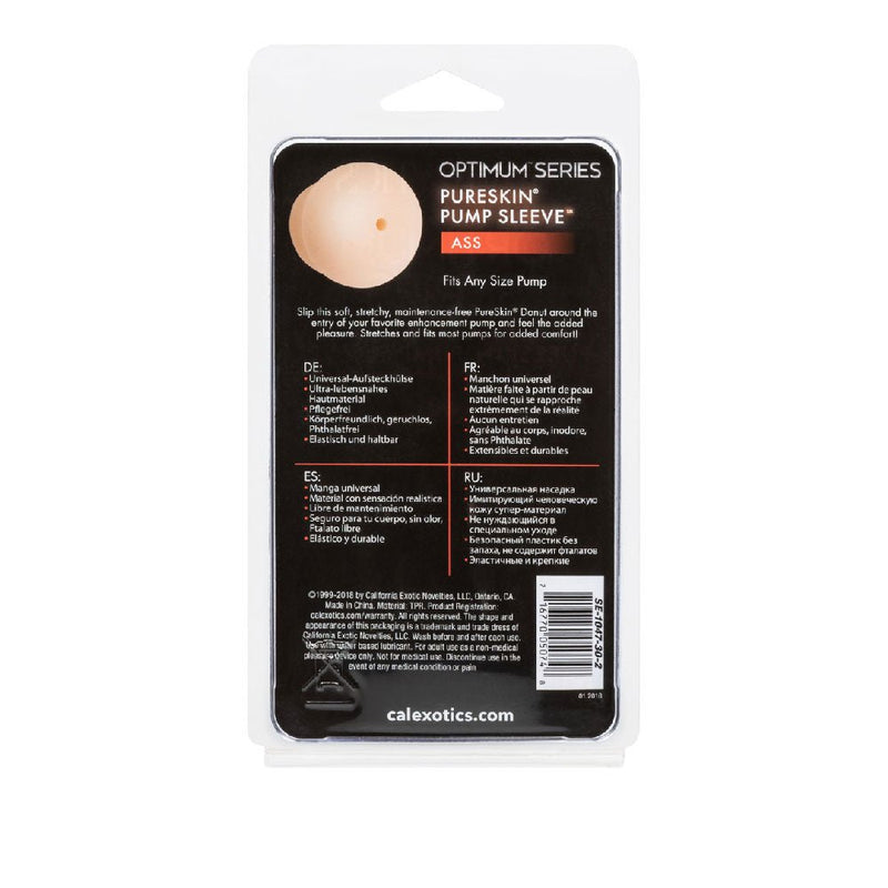 CalExotics Pure Skin Pump Sleeve Universal - Penis Pump Accessory - Penis Pump Sleeve