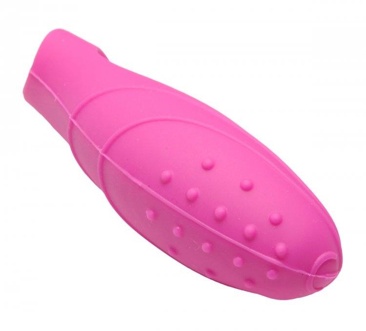XR Brands Bang Her Silicone G-Spot Finger Vibe Pink