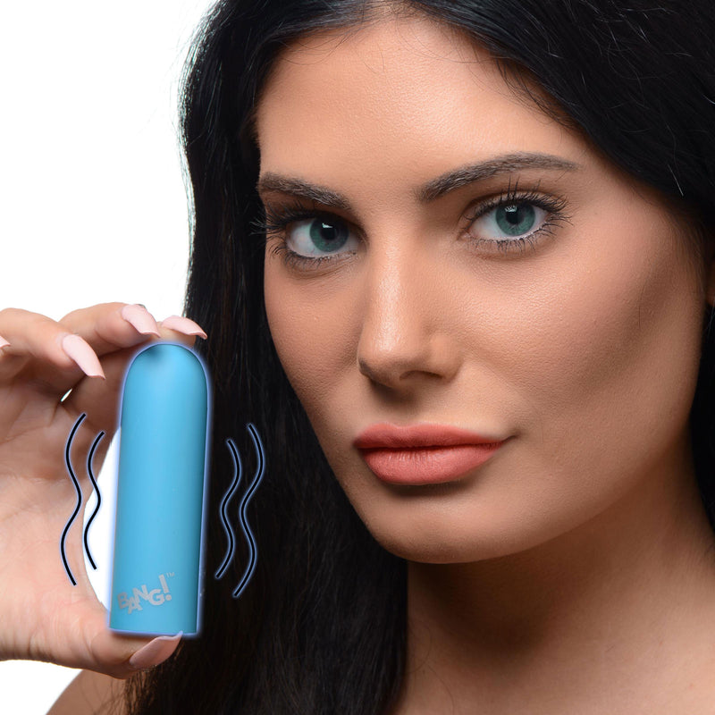 XR Brands 10x Mega Vibrator - Blue