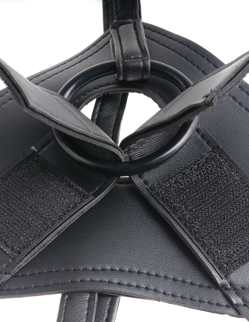 Pipedream King Cock Strap-on Harness with 7 Inch Cock - Tan