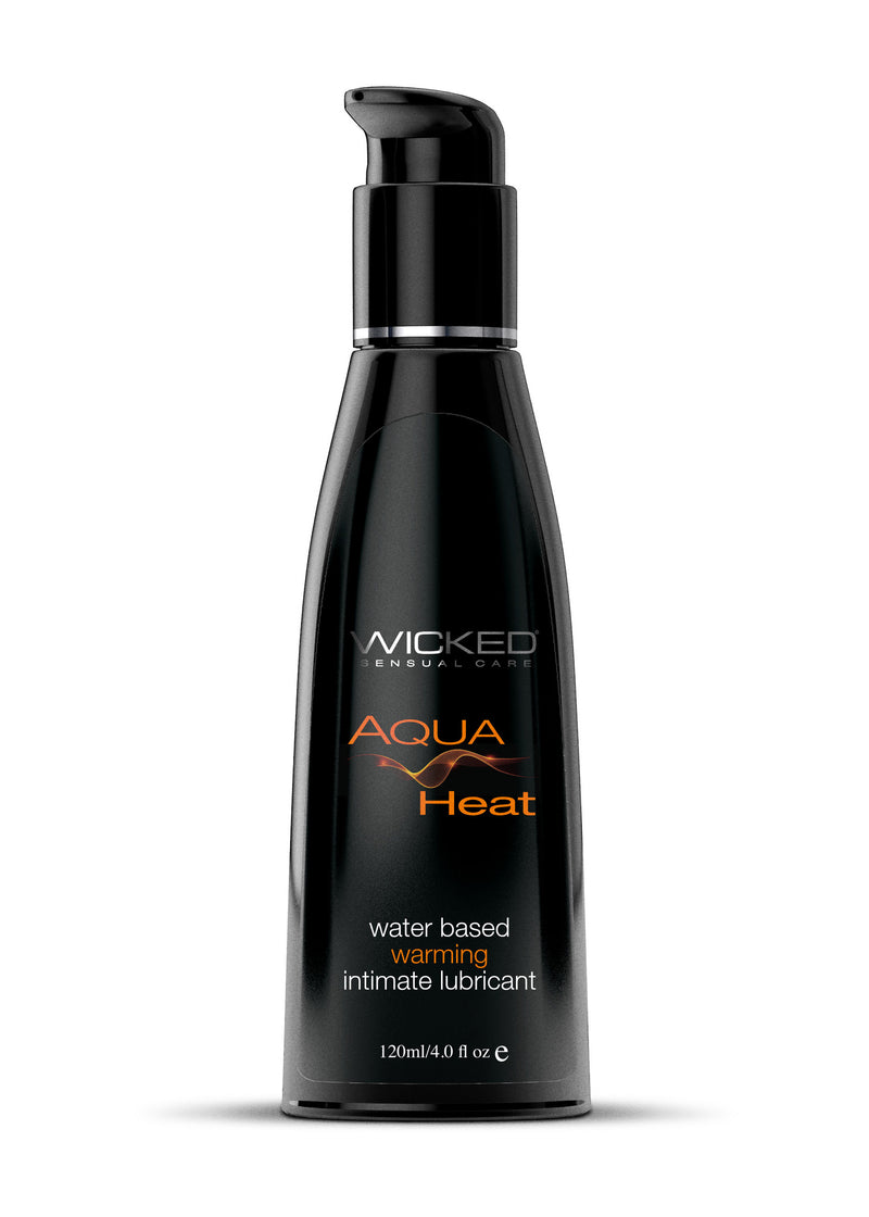 Wicked Sensual Care Aqua Heat Water Based Warming Lubricant - 4 Fl. Oz.