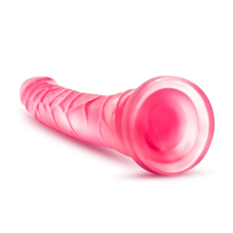 B Yours Sweet N' Hard 6 Realistic Pink 8.5-Inch Long Dildo With Suction Cup Base