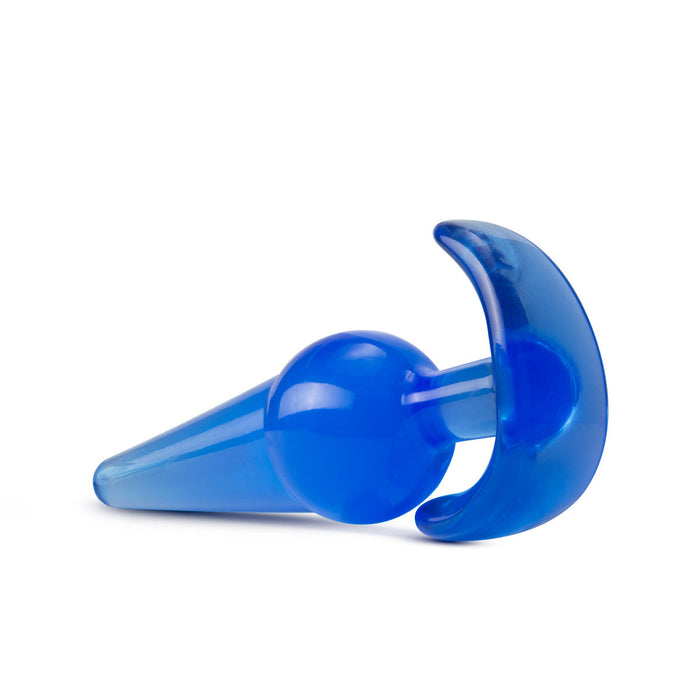 Eden 4.5" Long Blue Beginner's Anal Butt Plug