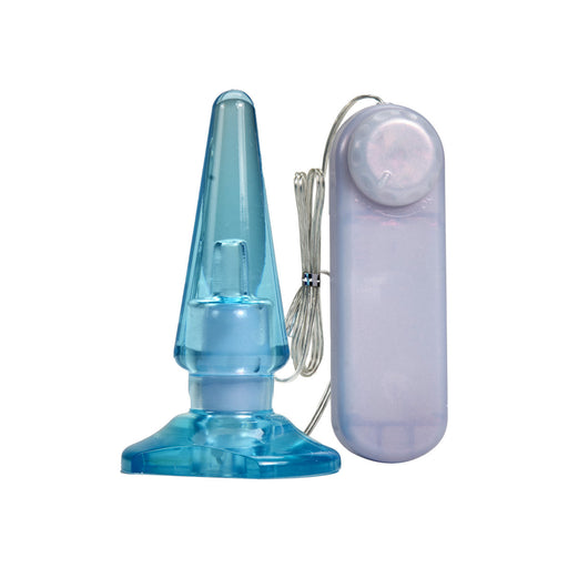 Adult Sex Toys 4" Long Blue 1 Mode Anal Butt Plug