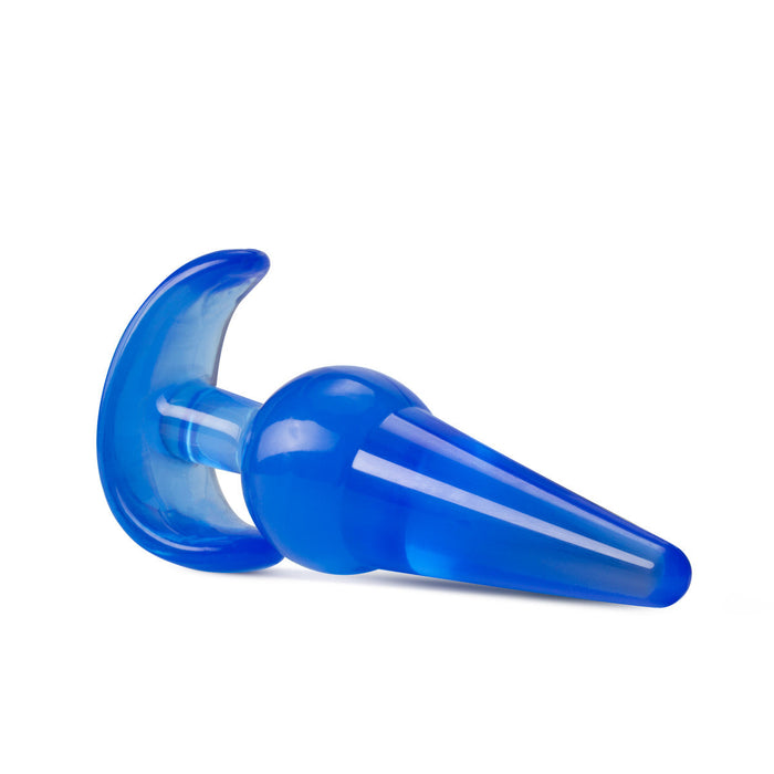 Eden 4.5" Long Blue Beginner's Anal Butt Plug