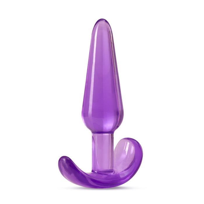 Eden 4.25" Long Purple Tapered Slim Anal Butt Plug