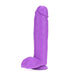 Adult Sex Toys 11" Long Purple Realistic Dildo With Suction Cup Base