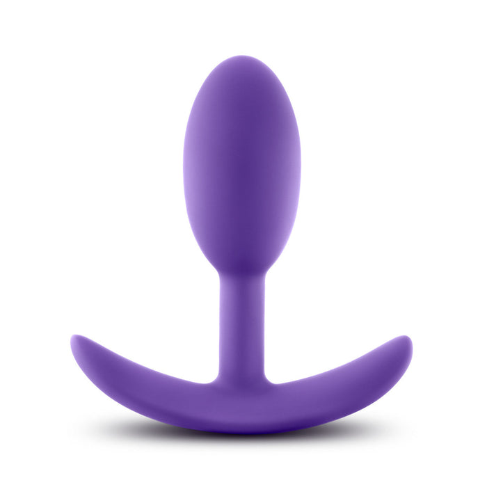 Adult Sex Toys 3.5" Long Purple Silicone Realistic Anal Butt Plug