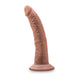 Adult Sex Toys 7.5" Long Brown Realistic Dildo With Suction Cup Base