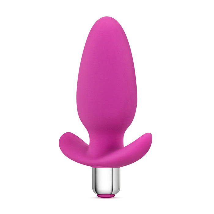 Eden 4.5" Long Pink Silicone 10 Mode Anal Butt Plug