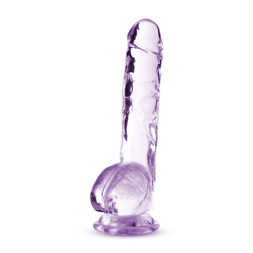 Adult Sex Toys 8" Long G Spot Dildo With Balls & Suction Cup Base