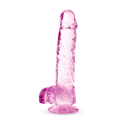 Adult Sex Toys 6" Long Pink Realistic Dildo With Suction Cup Base